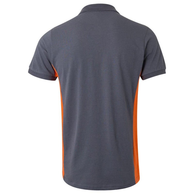 Polo m/c bicolor velilla 105504