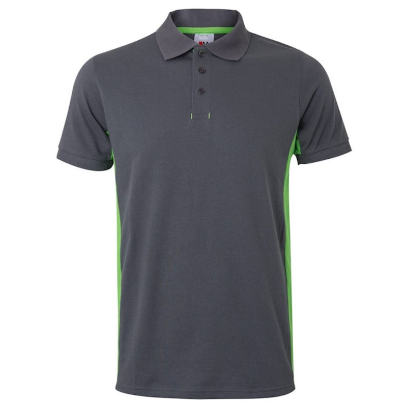 Polo m/c bicolor velilla 105504