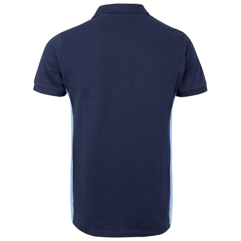 Polo m/c bicolor velilla 105504