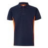 Polo m/c bicolor velilla 105504