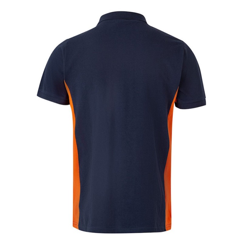 Polo m/c bicolor velilla 105504