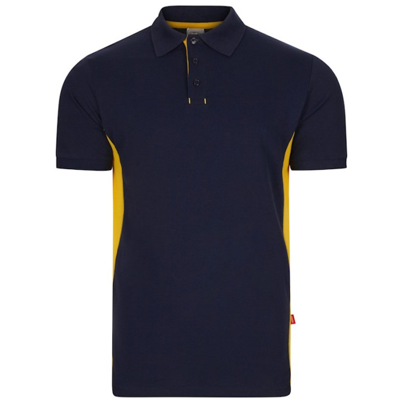 Polo m/c bicolor velilla 105504
