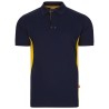 Polo m/c bicolor velilla 105504