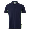 Polo m/c bicolor velilla 105504