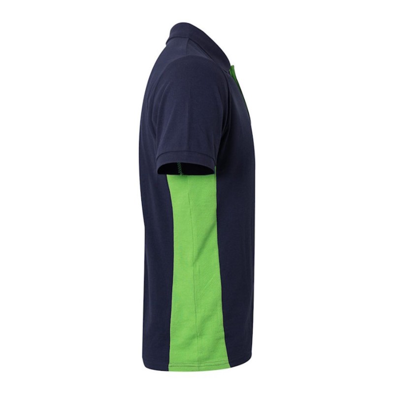 Polo m/c bicolor velilla 105504