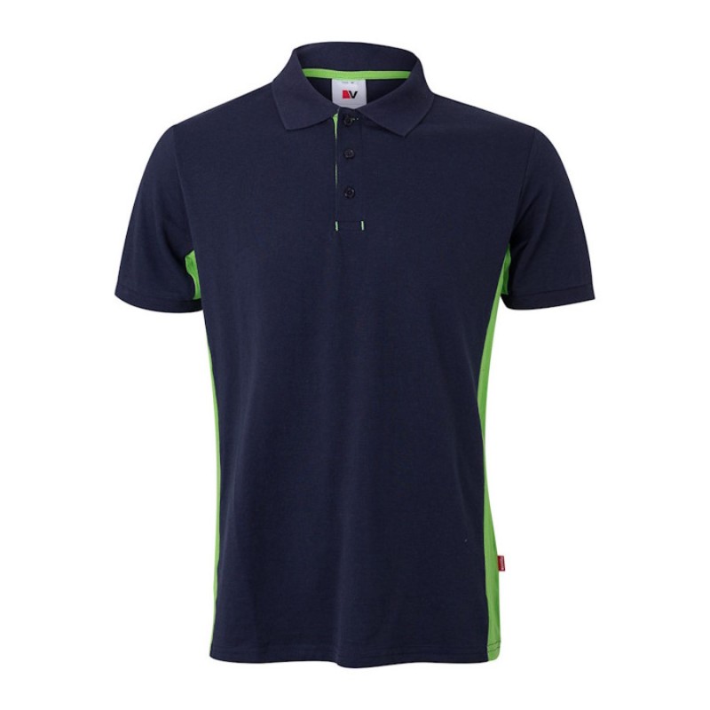 Polo m/c bicolor velilla 105504