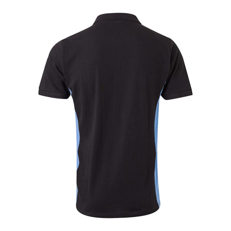 Polo m/c bicolor velilla 105504