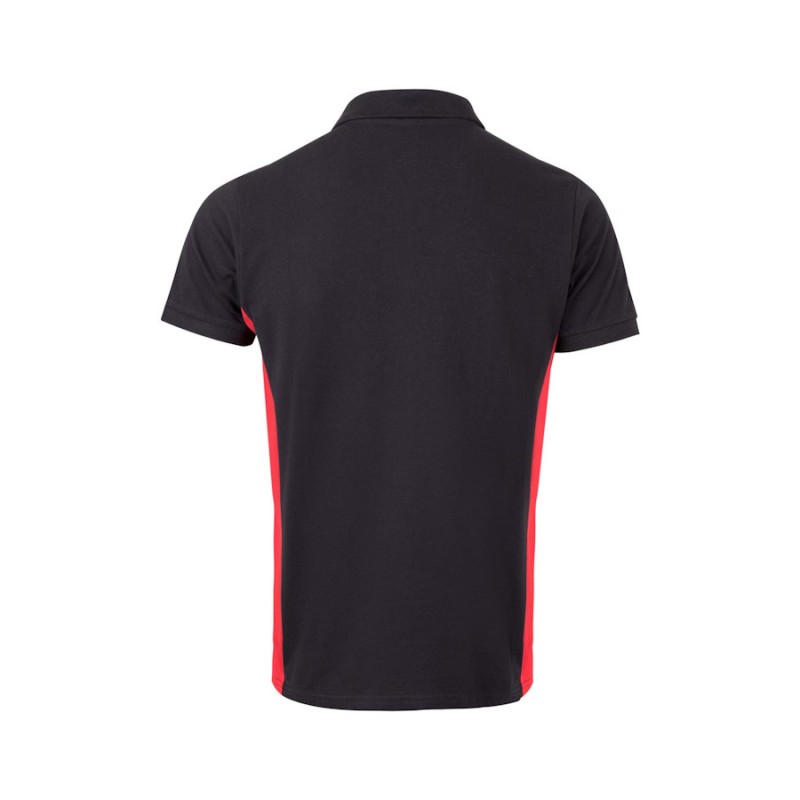 Polo m/c bicolor velilla 105504