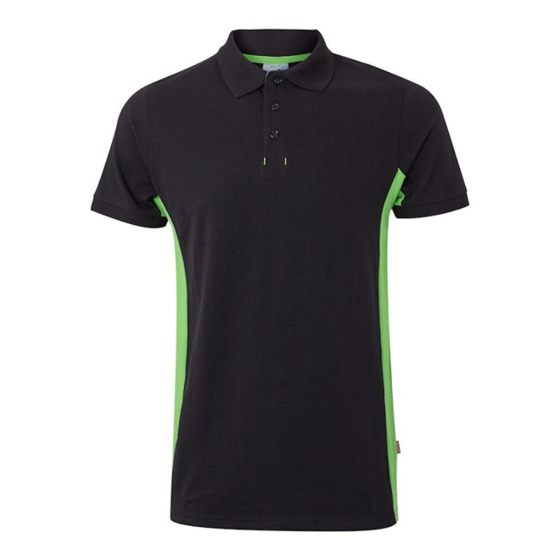 Polo m/c bicolor velilla 105504