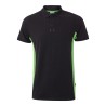 Polo m/c bicolor velilla 105504