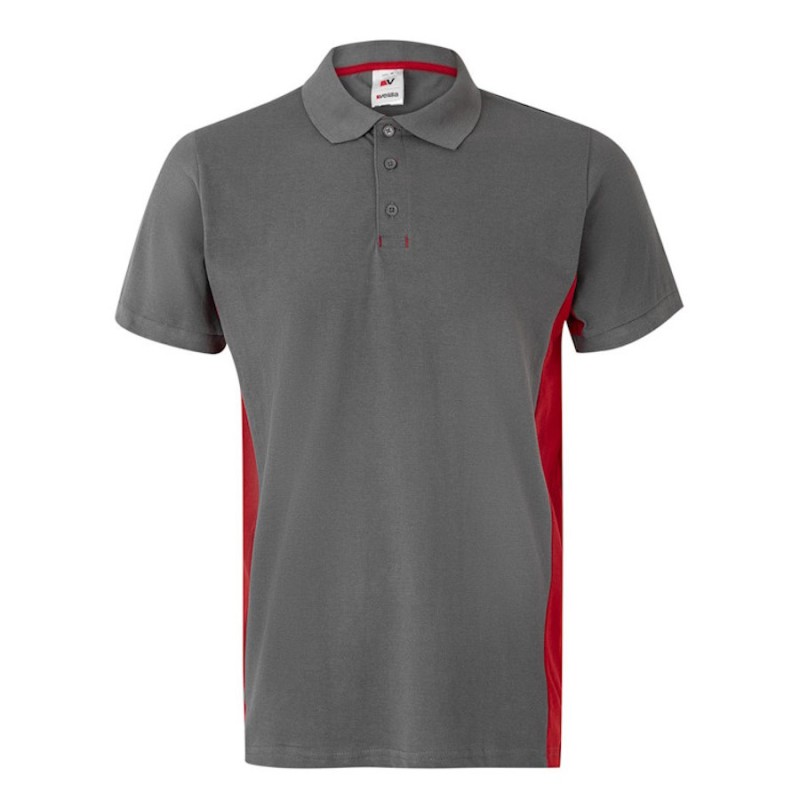 Polo m/c bicolor velilla 105504