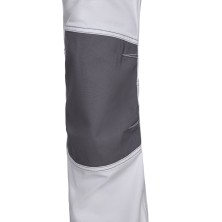pantalon velilla 103011b en blanco/gris