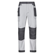 pantalon velilla 103019s en blanco/gris