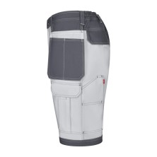 bermuda velilla canvas stretch 103029s en blanco/gris