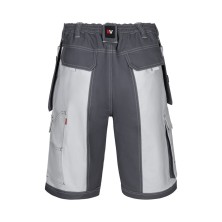 bermuda velilla canvas stretch 103029s en blanco/gris