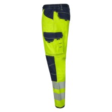 pantalón a.v. velilla 303010s en marino/amarillo fluor