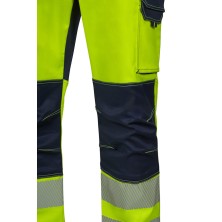 pantalón a.v. velilla 303010s en marino/amarillo fluor