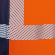 camiseta a.v. cofra pahram v650 en naranja fluor
