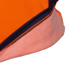 polo a.v. cofra tilcara v651 en naranja fluor