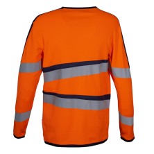 camiseta a.v. cofra eldoret v658 en naranja fluor