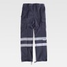 Pantalon refuerzos c/cintas marino workteam c4016