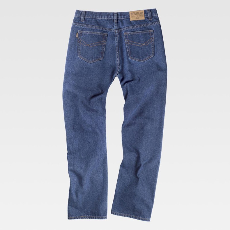 Pantalon vaquero industrial workteam b4003