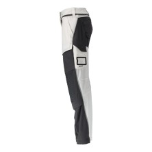 pantalon mujer mascot customized 22078 en blanco/gris piedra