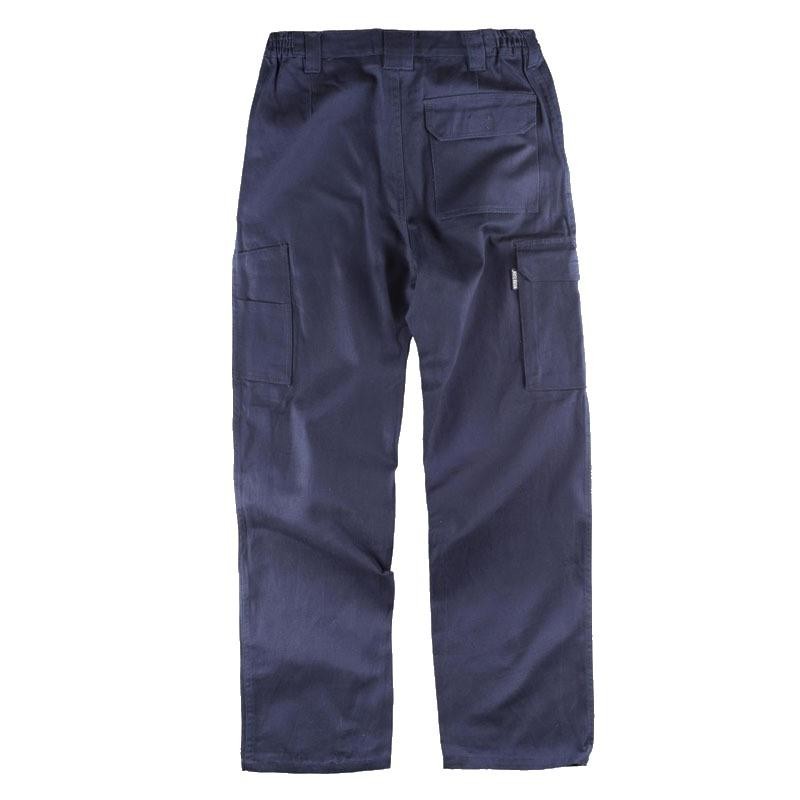 Pantalon multibolsillos 100% algodon workteam b1455