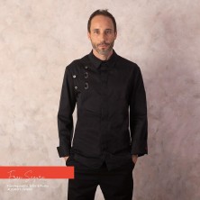 chaqueta garys vulcano 930007 en negro