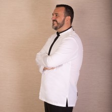 chaqueta garys erebo 930013 en blanco