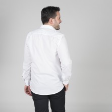 camisa m/l garys 2650 en blanco