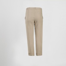 pantalon mujer garys bambula 700033 en beige
