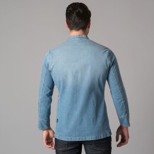 chaqueta garys ventura 947700 en tejano cowboy azul