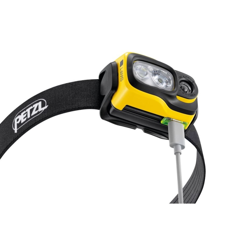 Linterna frontal petzl swift rl e810ab00