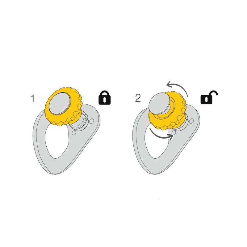 Anclaje petzl coeur pulse g037ba00