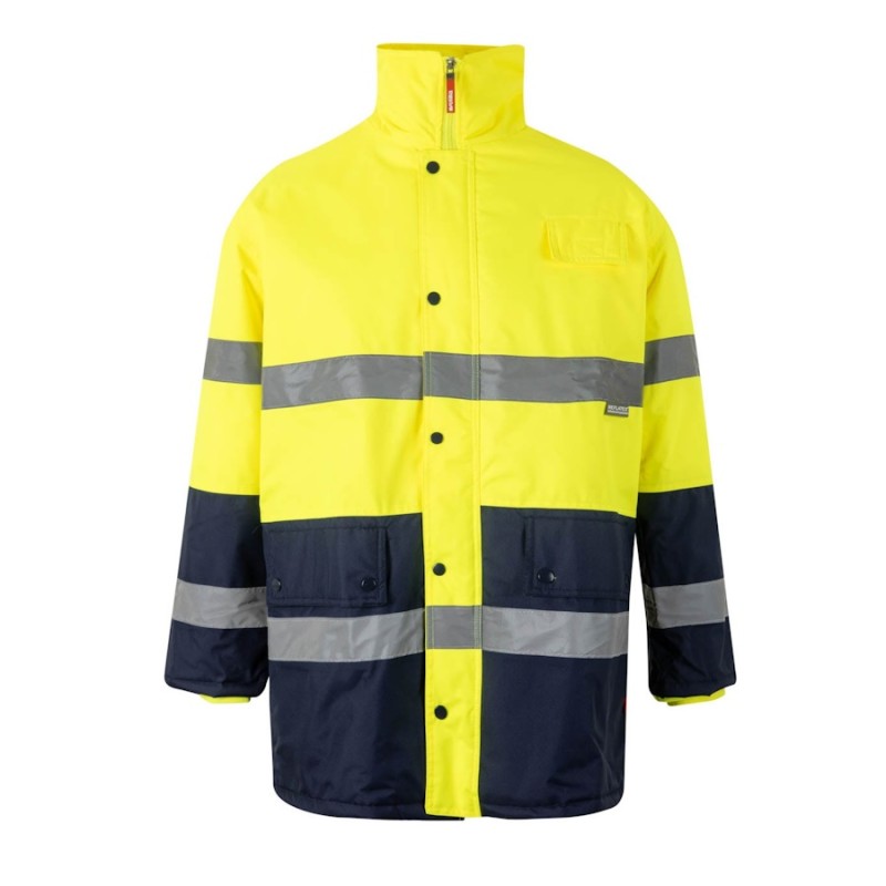 Parka alta visibilidad velilla 166