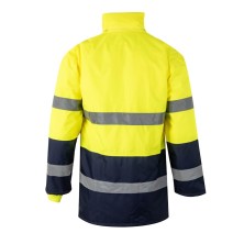 Venta de parka a.v. velilla 166 en marino/amarillo fluor parka a.v. velilla 166 en marino/amarillo fluor