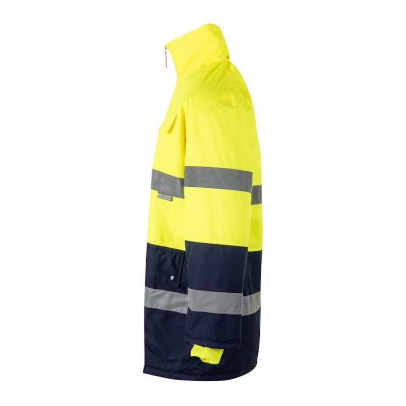 Parka alta visibilidad velilla 166