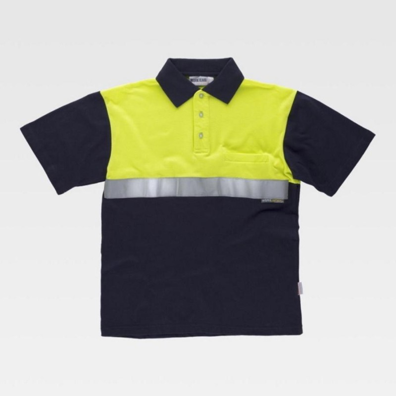 Polo a.v. workteam bicolor c3841