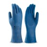 Guante de latex satinado marca 688-lda azul