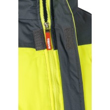 cazadora a.v. velilla 161 en amarillo fluor/gris