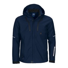 chaqueta softshell projob 3406 en azul marino