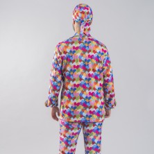 chaqueta garys heart 900003 en cuore multicolor