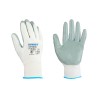 Guante de nylon recubierto de nitrilo gni nitribon