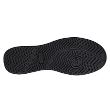 zapatilla puma iconic suede black low 640010 en negro