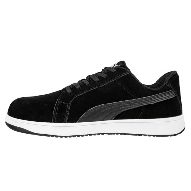 Zapatilla Puma Iconic Suede Black Low 640010