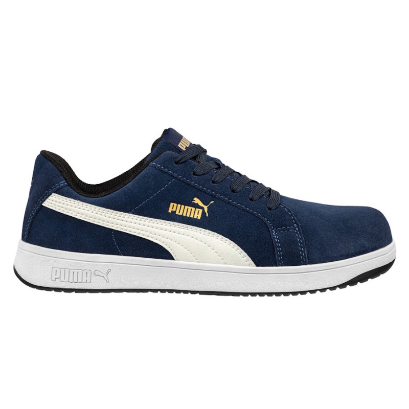 Zapatilla Puma Iconic Suede Navy Low ProlaboralZapatilla Puma Iconic Suede Navy Low