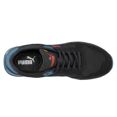 Zapatilla Puma Frontside Black Blue Low 644660