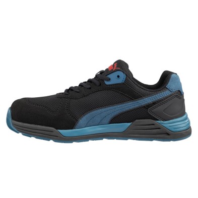 Zapatilla Puma Frontside Black Blue Low 644660