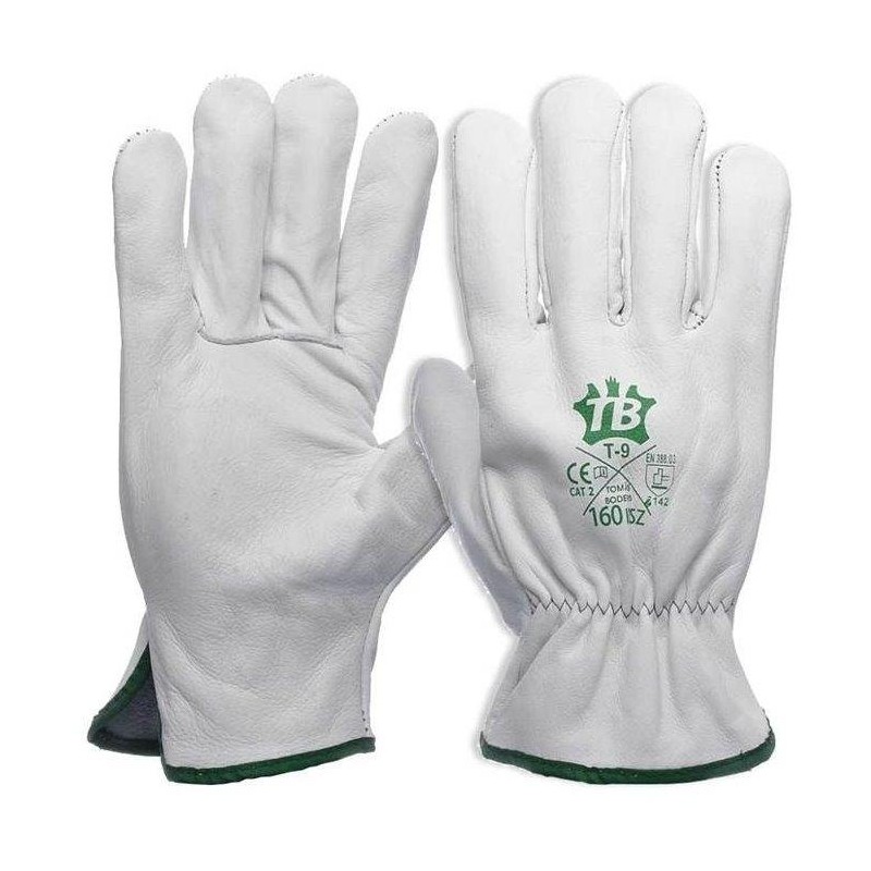 Guante tomas bodero piel flor 160ibsz